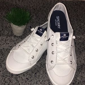 Sperry White Size 11, worn once!!
